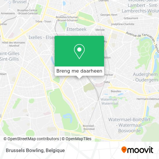 Brussels Bowling kaart