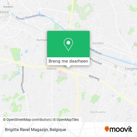 Brigitte Ravel Magazijn kaart