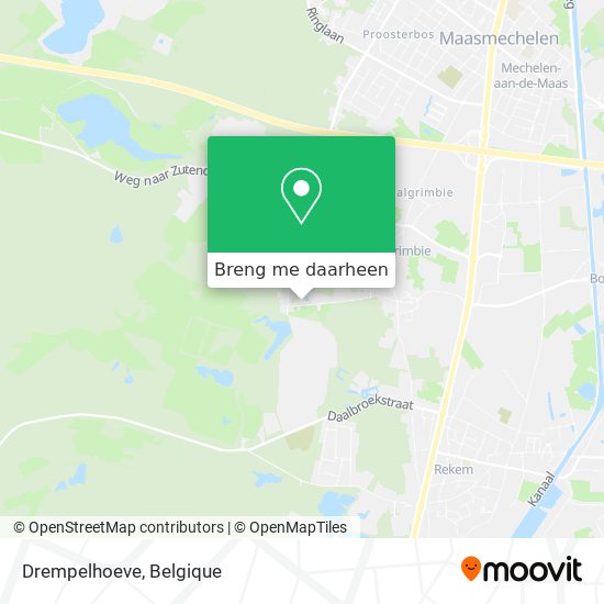 Drempelhoeve kaart