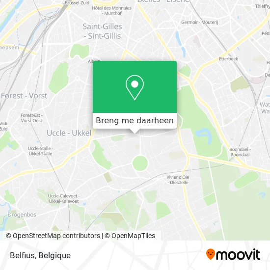 Belfius kaart