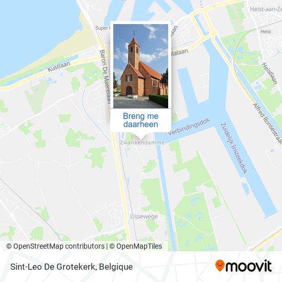 Sint-Leo De Grotekerk kaart