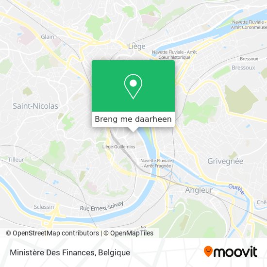 Ministère Des Finances kaart