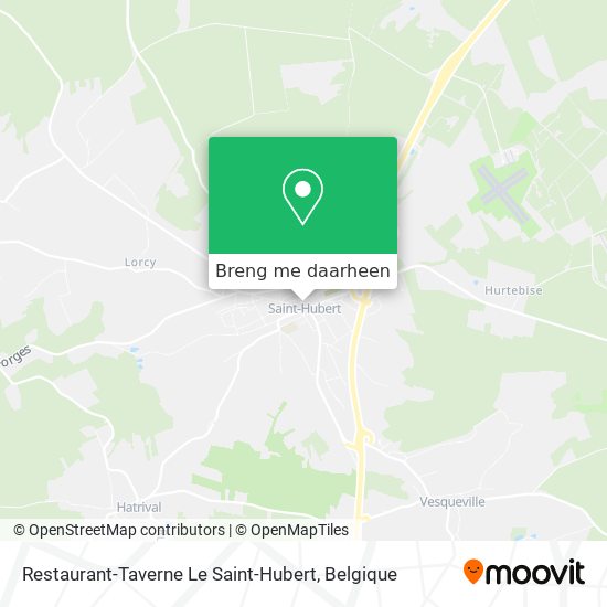 Restaurant-Taverne Le Saint-Hubert kaart