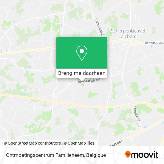 Ontmoetingscentrum Familieheem kaart