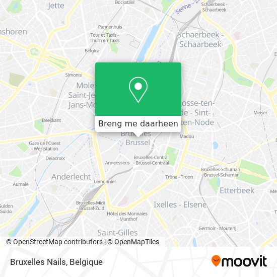 Bruxelles Nails kaart