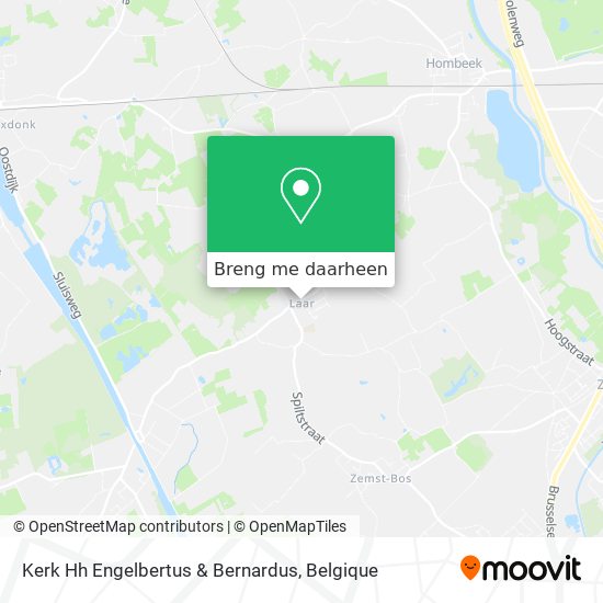 Kerk Hh Engelbertus & Bernardus kaart
