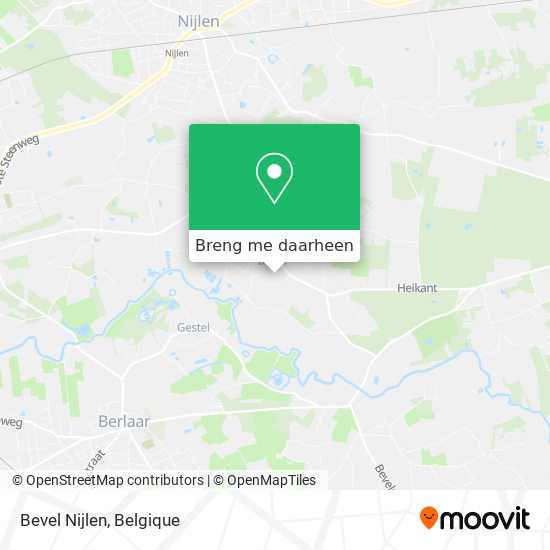 Bevel Nijlen kaart