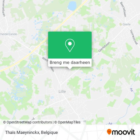 Thaïs Maeyninckx kaart