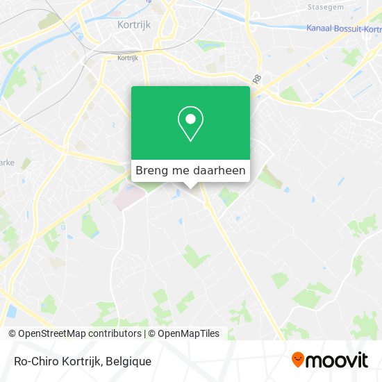 Ro-Chiro Kortrijk kaart