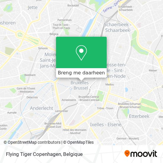 Flying Tiger Copenhagen kaart