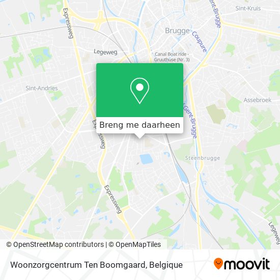 Woonzorgcentrum Ten Boomgaard kaart