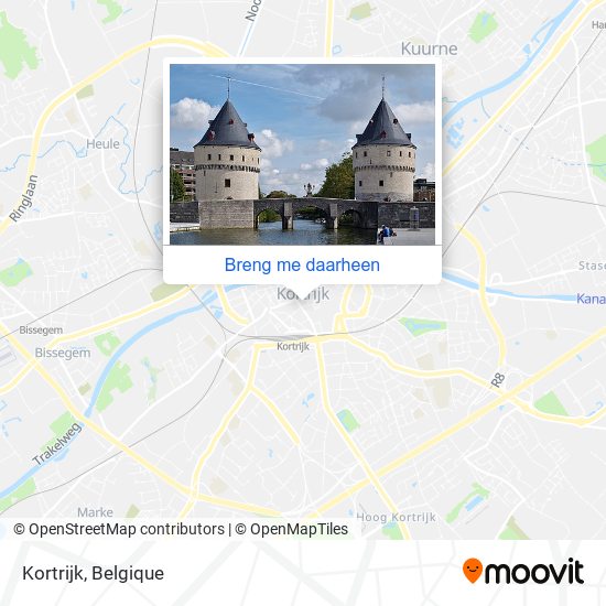 Kortrijk kaart