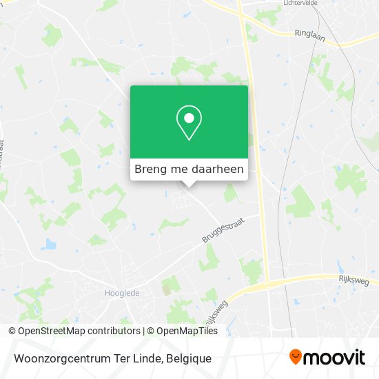 Woonzorgcentrum Ter Linde kaart