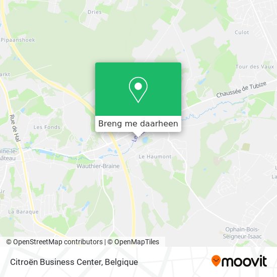 Citroën Business Center kaart