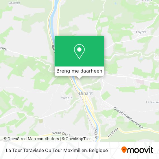 La Tour Taravisée Ou Tour Maximilien kaart