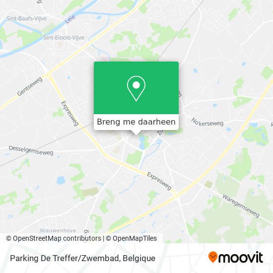 Parking De Treffer/Zwembad kaart