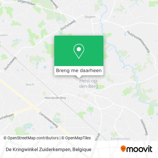 De Kringwinkel Zuiderkempen kaart