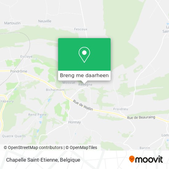 Chapelle Saint-Etienne kaart