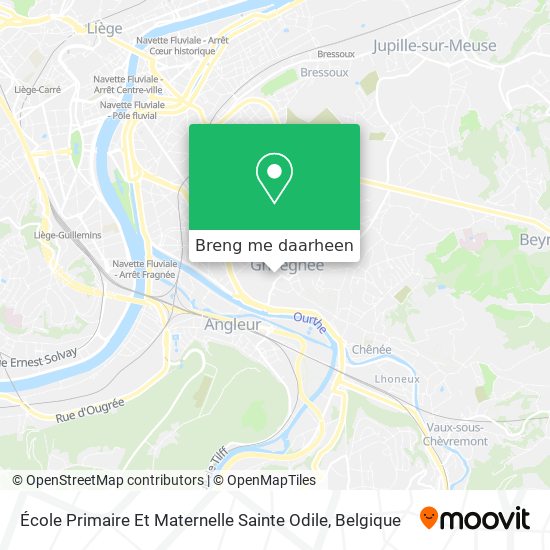 École Primaire Et Maternelle Sainte Odile kaart