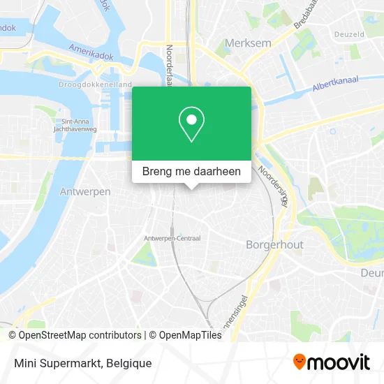 Mini Supermarkt kaart