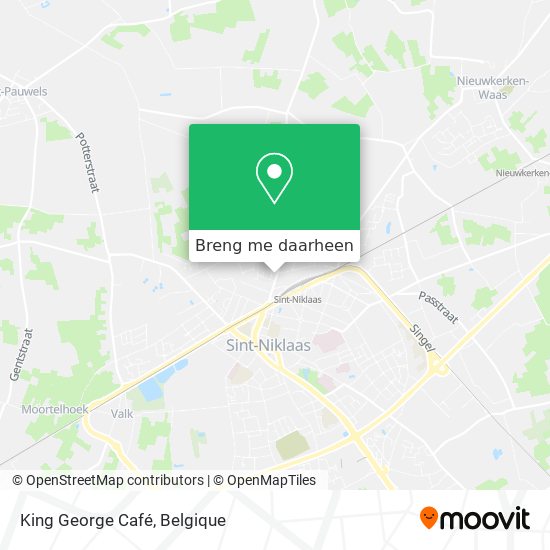 King George Café kaart