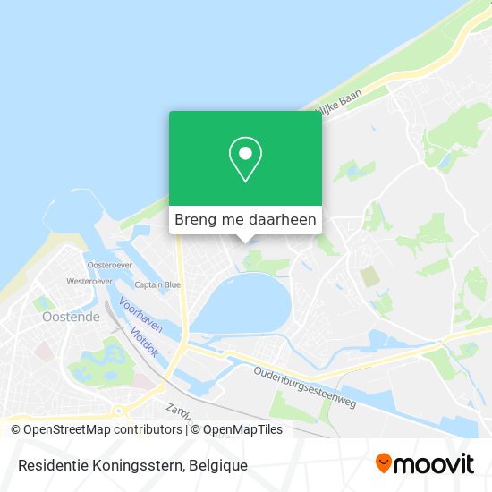 Residentie Koningsstern kaart