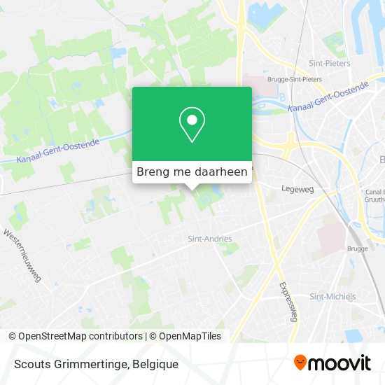 Scouts Grimmertinge kaart