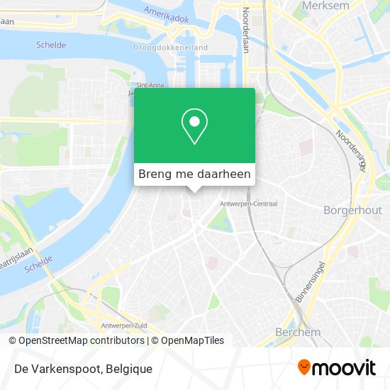 De Varkenspoot kaart