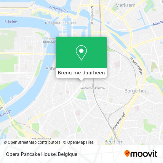 Opera Pancake House kaart