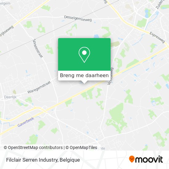 Filclair Serren Industry kaart