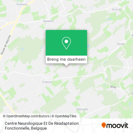 Centre Neurologique Et De Réadaptation Fonctionnelle kaart