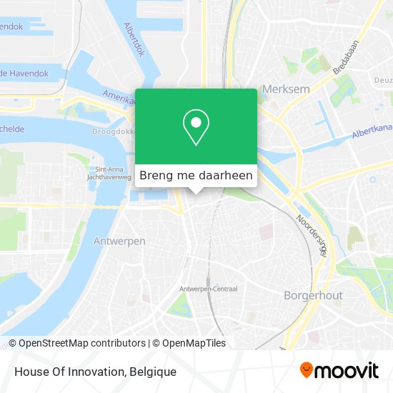 House Of Innovation kaart