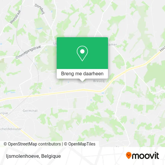 Ijsmolenhoeve kaart