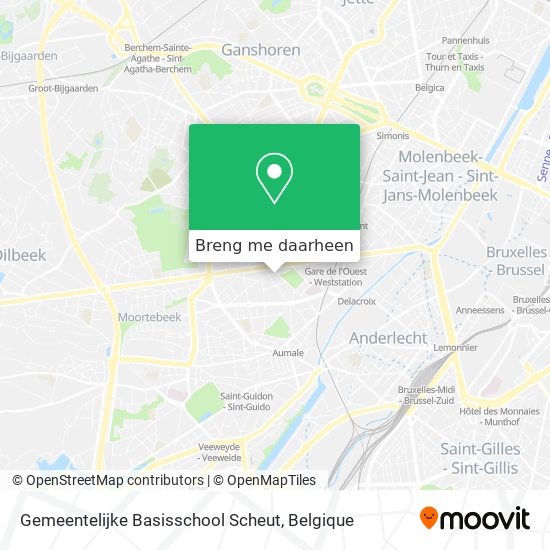 Gemeentelijke Basisschool Scheut kaart