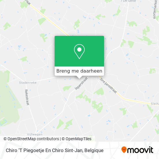 Chiro 'T Piegoetje En Chiro Sint-Jan kaart