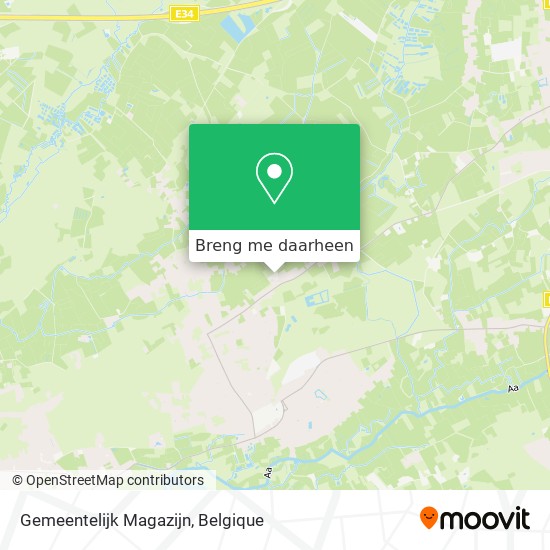 Gemeentelijk Magazijn kaart