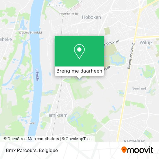 Bmx Parcours kaart