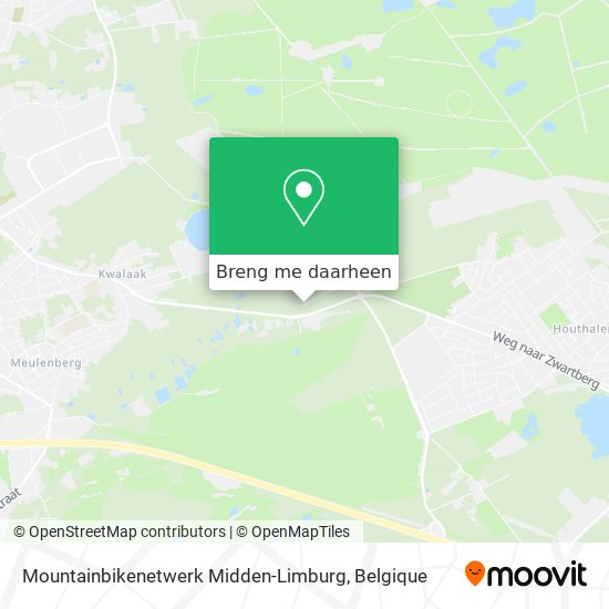 Mountainbikenetwerk Midden-Limburg kaart