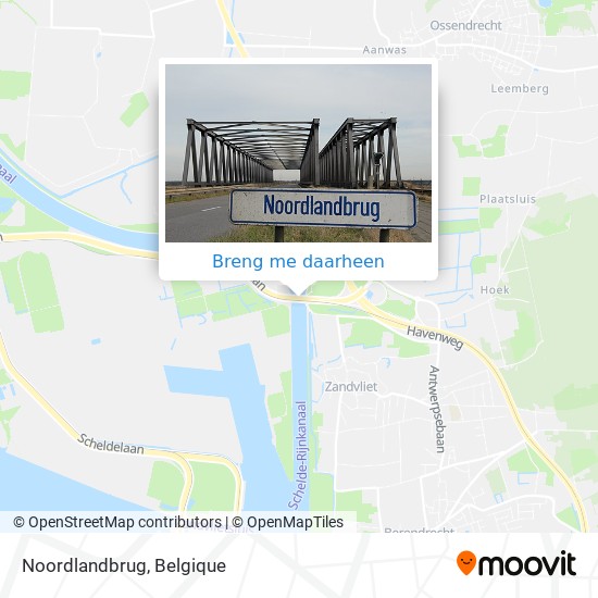 Noordlandbrug kaart