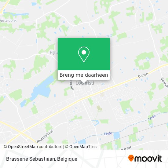 Brasserie Sebastiaan kaart