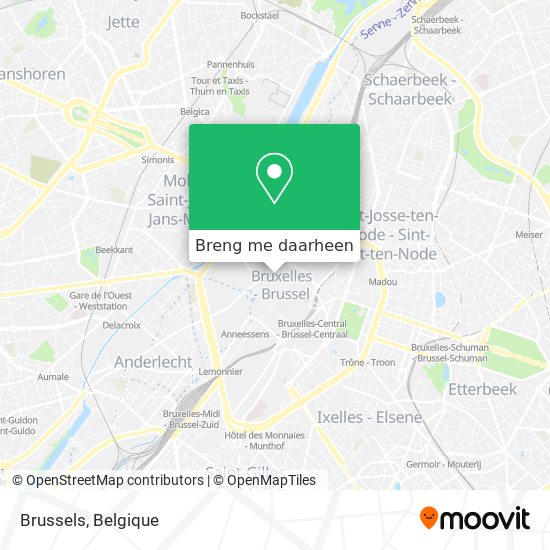 Brussels kaart