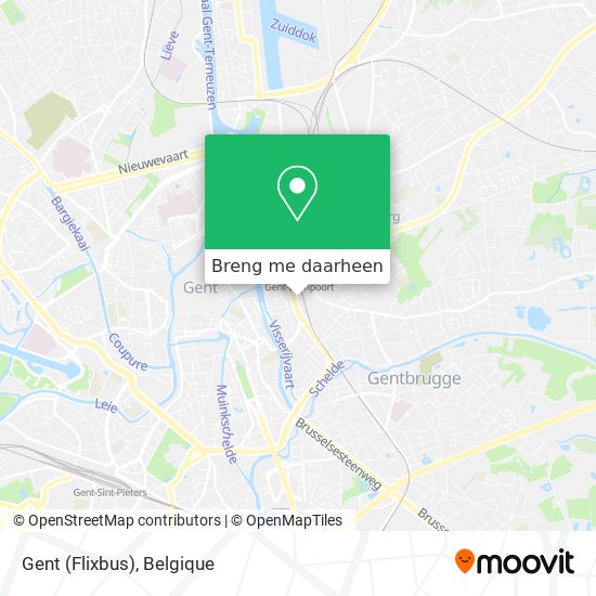 Gent (Flixbus) kaart