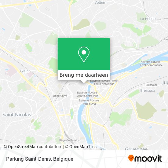 Parking Saint-Denis kaart