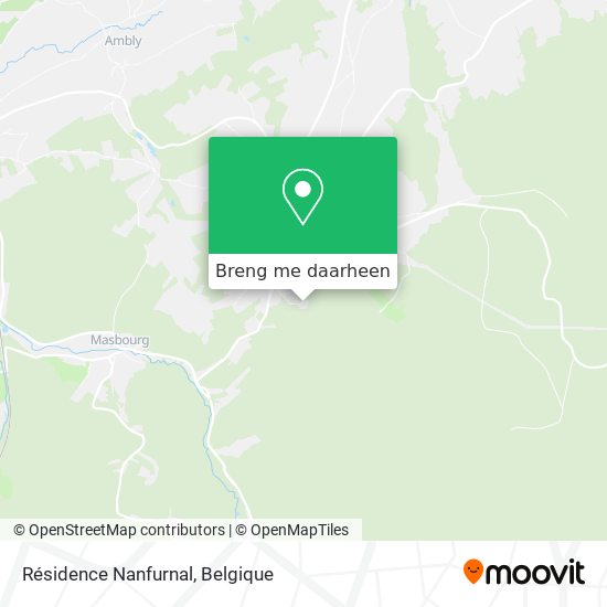 Résidence Nanfurnal kaart
