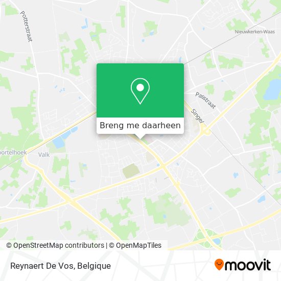 Reynaert De Vos kaart