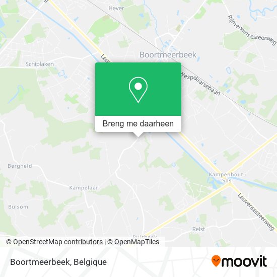 Boortmeerbeek kaart