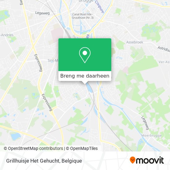 Grillhuisje Het Gehucht kaart