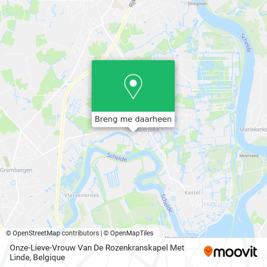 Onze-Lieve-Vrouw Van De Rozenkranskapel Met Linde kaart