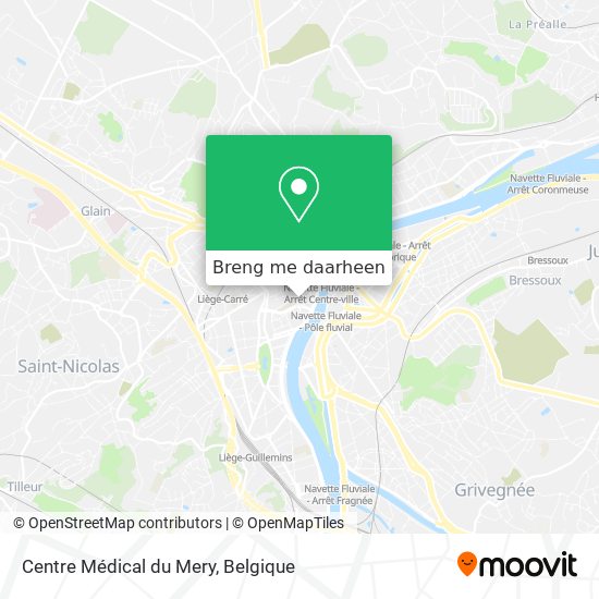 Centre Médical du Mery kaart