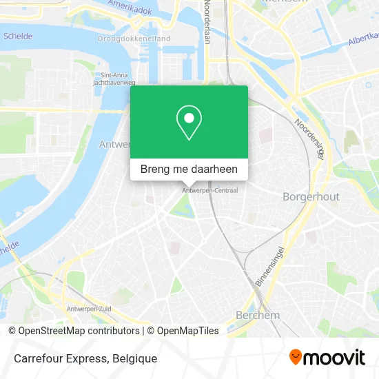 Carrefour Express kaart